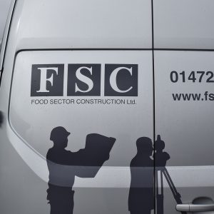 Food Sector Construction van