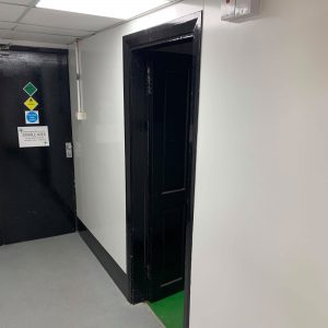 Hygienic Wall Cladding In Grimsby Town Players Tunnel