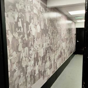 Hygienic Wall cladding Mural at Grimsby Town FC